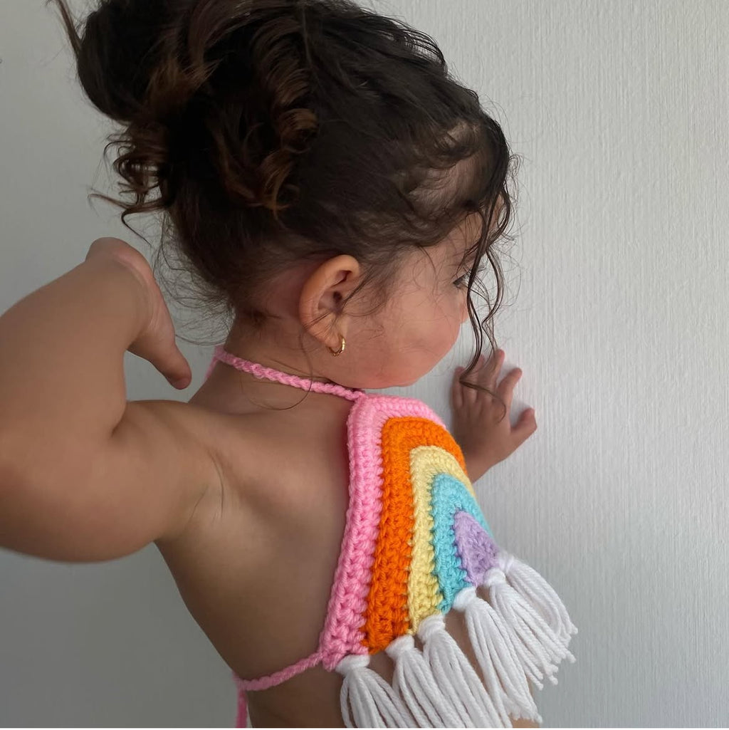 Baby rainbow top