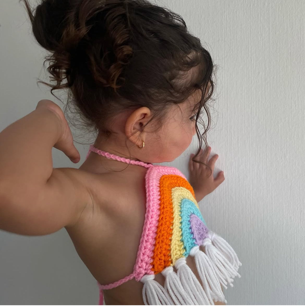 Baby rainbow top