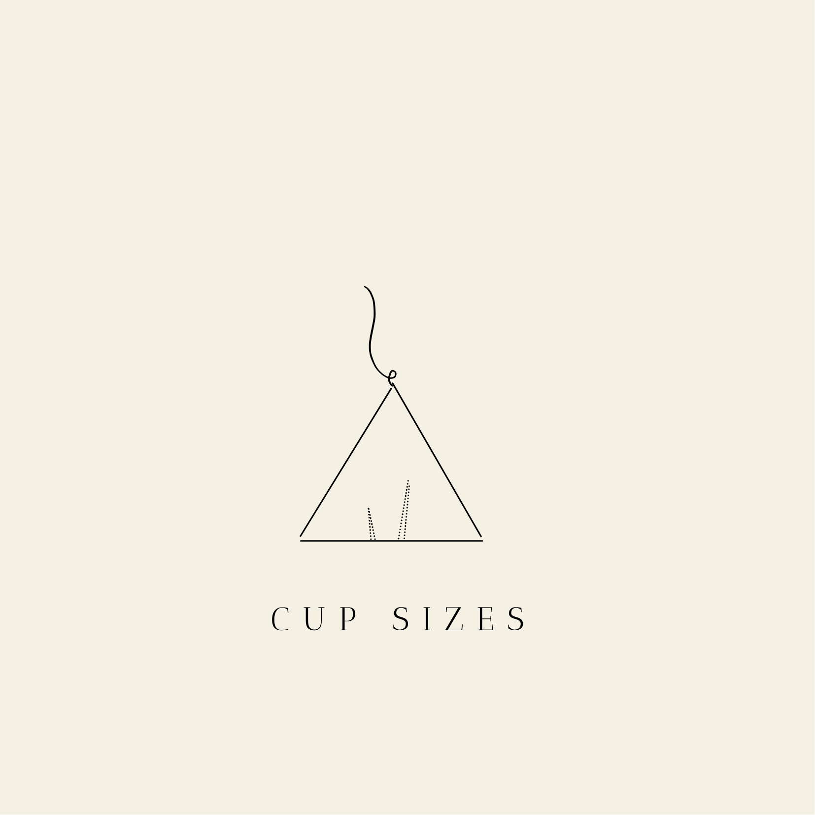CUP SIZE CROCHET PATTERN