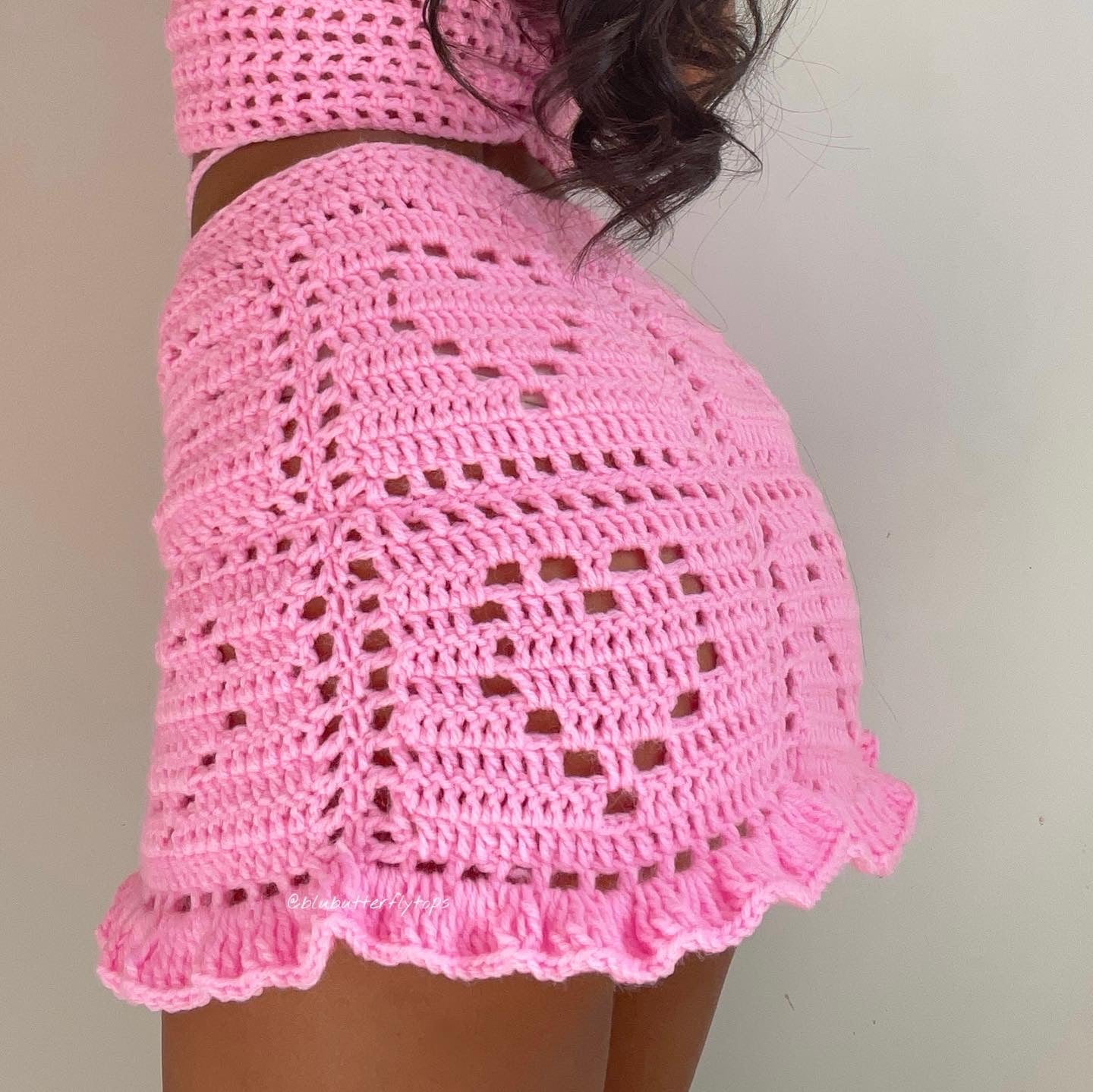 HEART MINI skirt