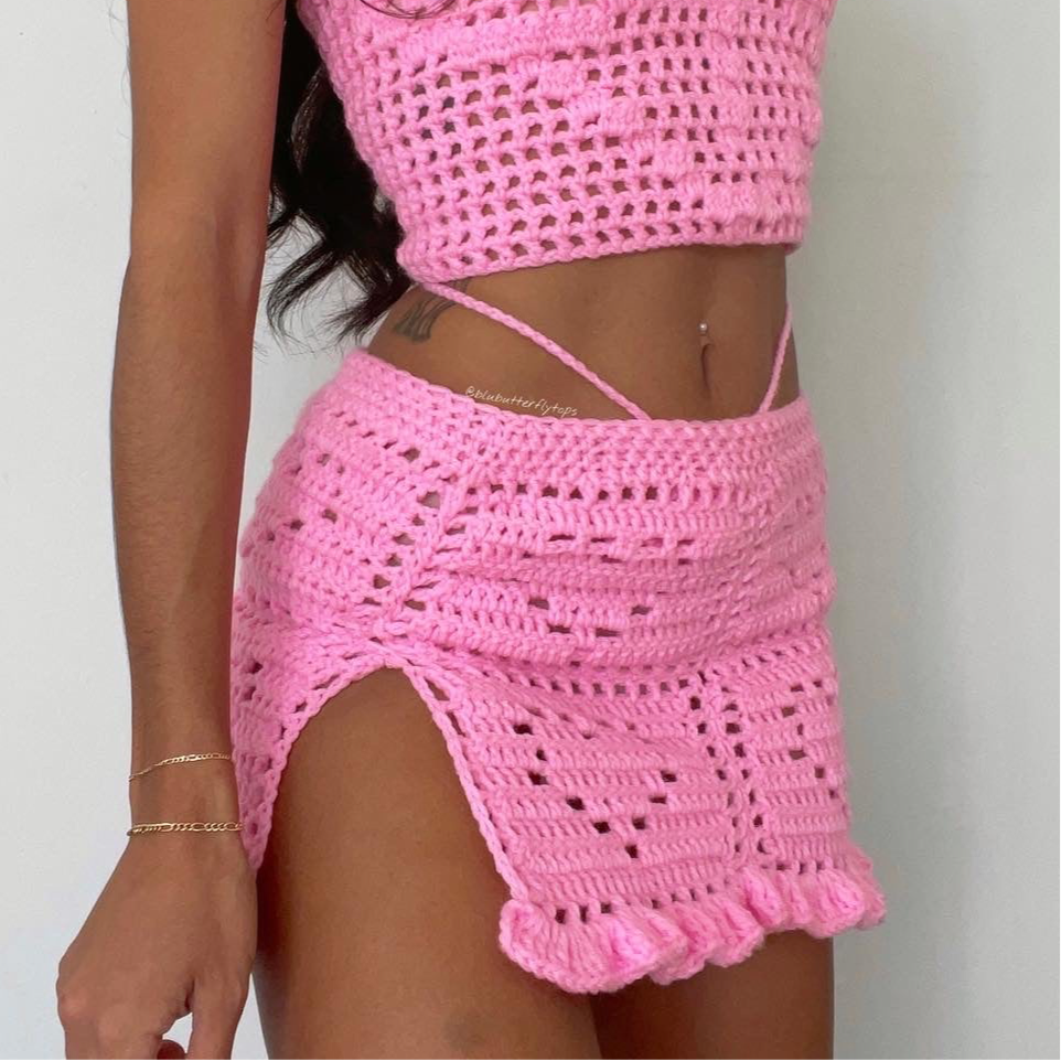 HEART MINI skirt