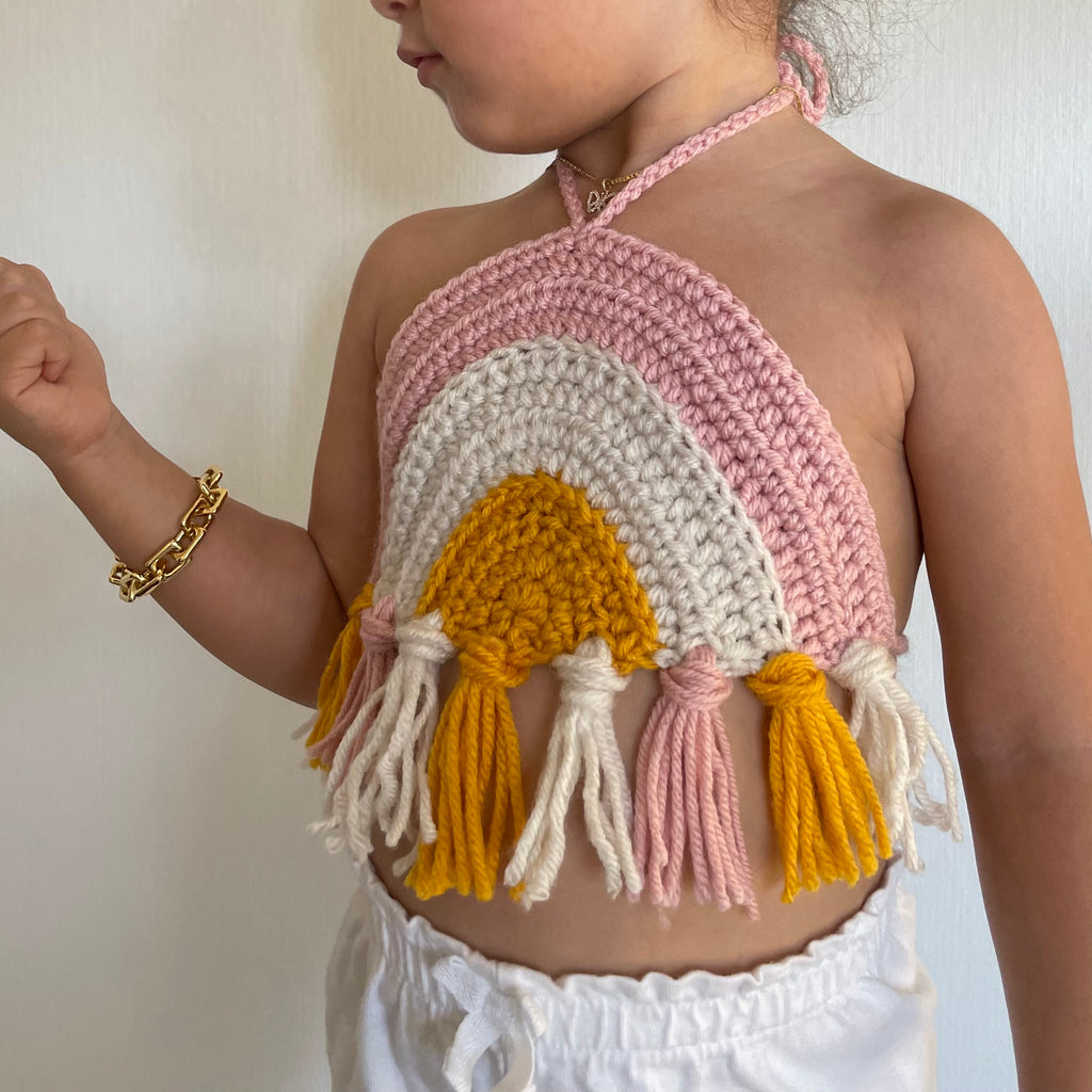 Baby rainbow top